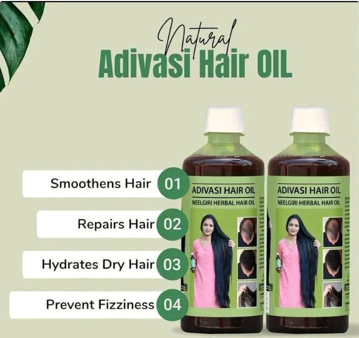 Adivasi Herbal Hair Oil ( Pack of 2)
