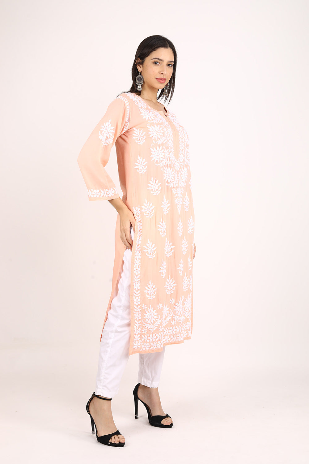 Neer Premium Modal Chikankari Kurti