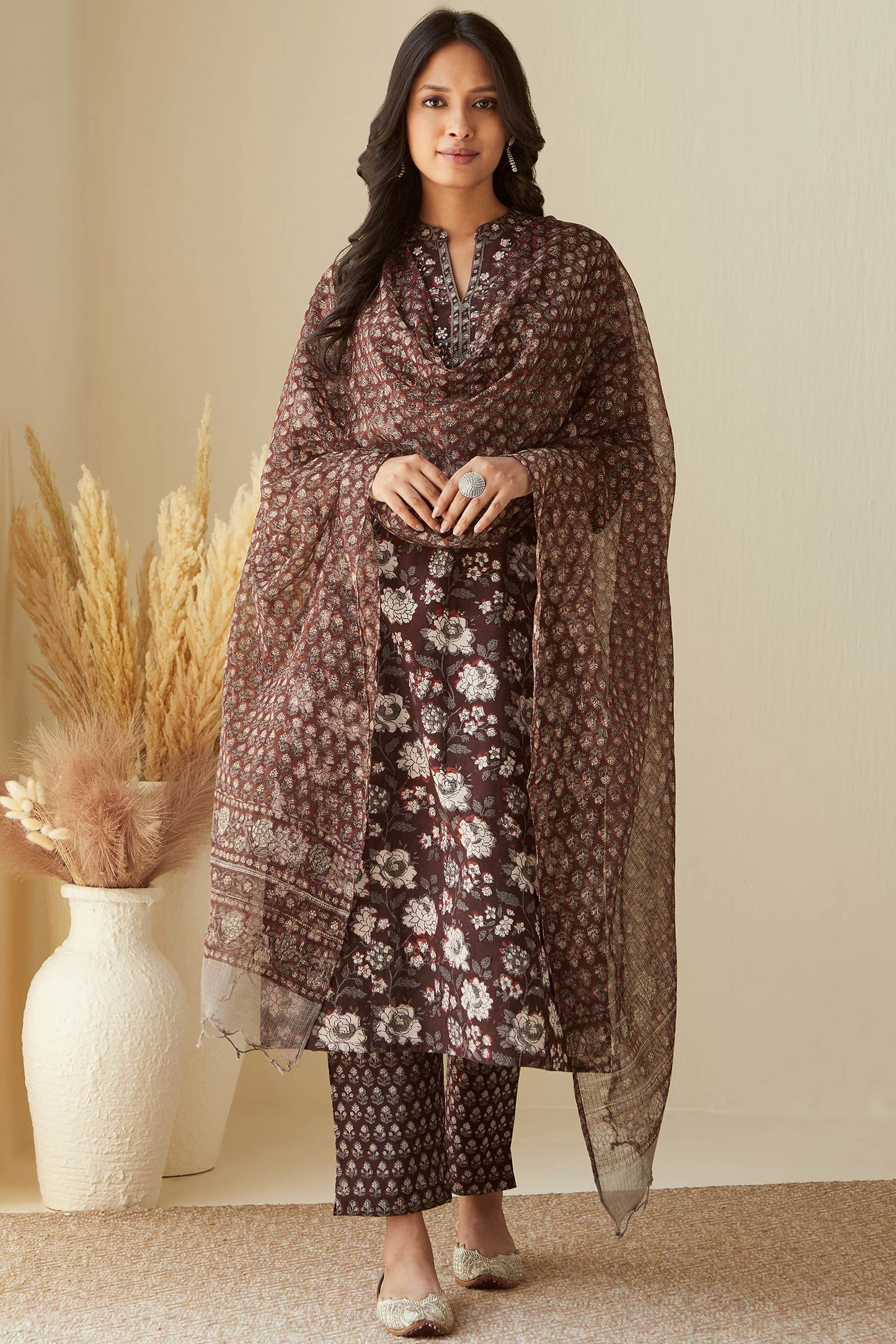 Sehra Farheen Bagru Kurta