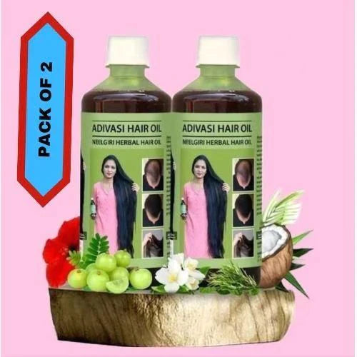 Adivasi Herbal Hair Oil ( Pack of 2)