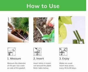 Plant Grow fertilizer 25 Stick Pack of 1